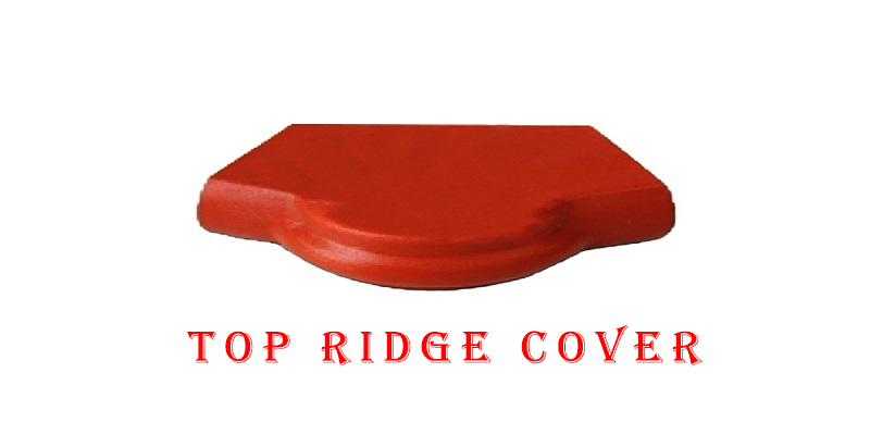 top ridge cover upvc asa