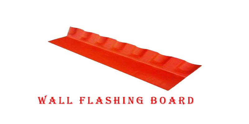 roofing wall flashing board